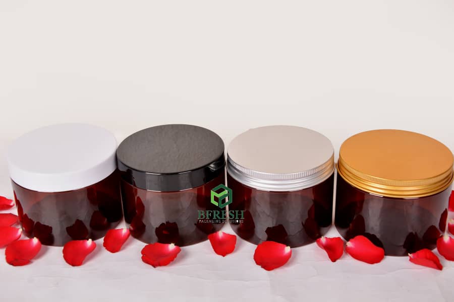 Amber PET Jar 300g
